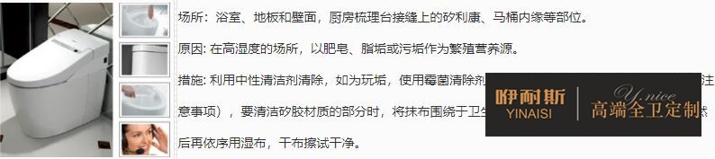 黑色、紫色及粉紅色霉菌如何清理?